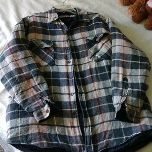 Men's anchor blue workshirt/jacket